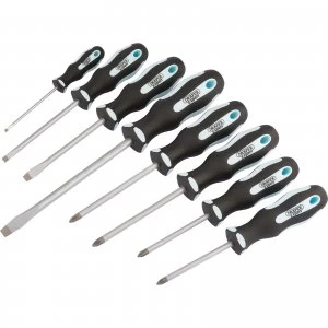 image of Draper 6 Piece Soft Grip Screwdriver Set