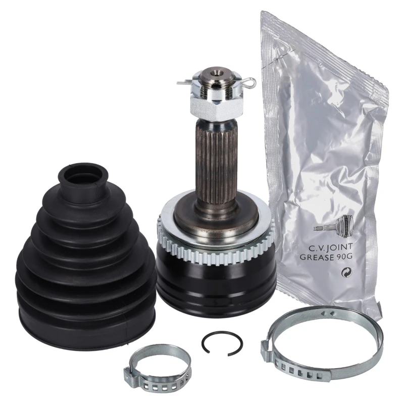 Image of FEBI BILSTEIN 185065 CV Joint Wheel Side, with grease Joint Kit,drive shaft (5)