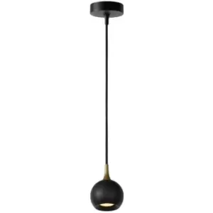 Image of Lucide FAVORI - Pendant Light - Ø9cm - 1xGU10 - Black
