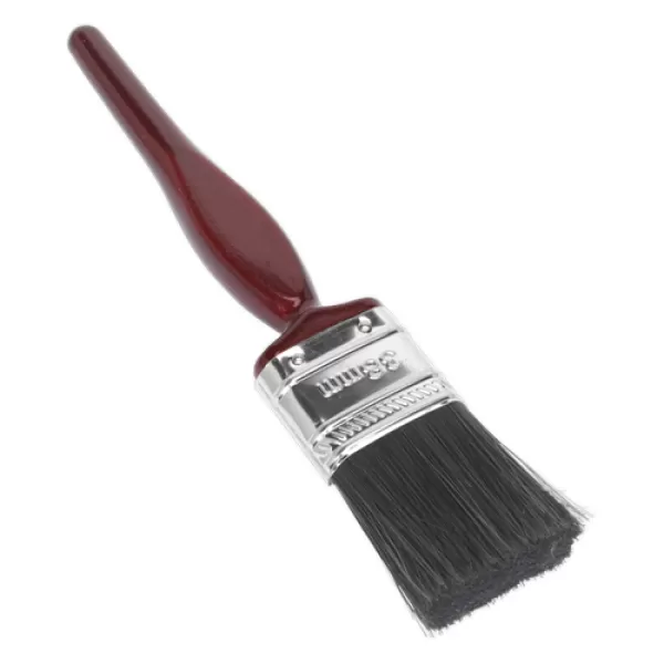 image of Sealey SPB38S Pure Bristle Paint Brush 38mm Pack of 10