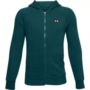 image of Under Armour Armour Rival Fleece Zip Hoodie Juniors - Blue