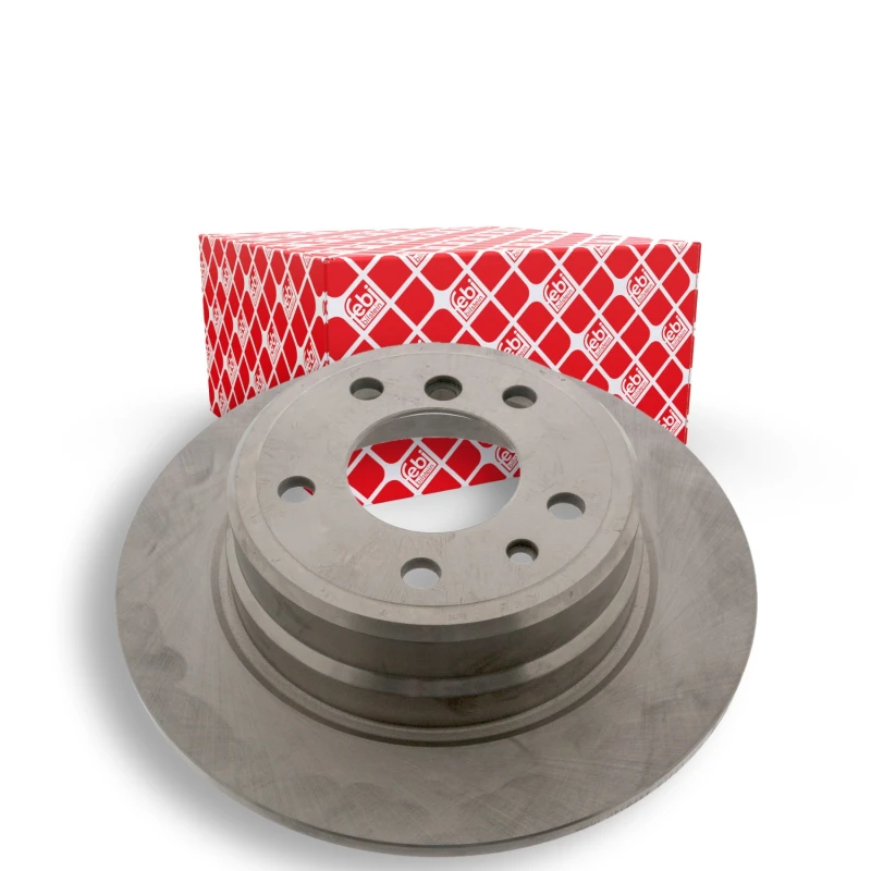 Image of FEBI BILSTEIN 01723 Brake disc Rear Axle, solid, Coated Brake Disc (82)