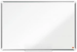 image of Nobo Premium Plus Enamel Magnetic Whiteboard 900x600mm