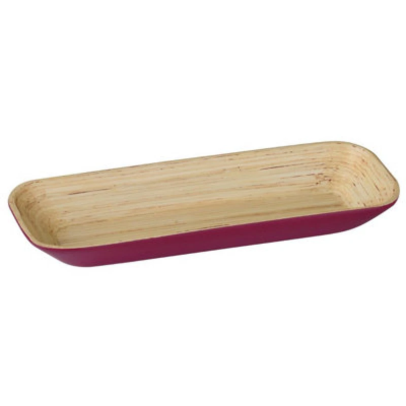 Image of Premier Housewares Kyoto Large Tray, Durable and Lightweight Pink