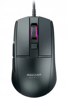 image of Roccat Burst Core Optical Wired Gaming Mouse - Black