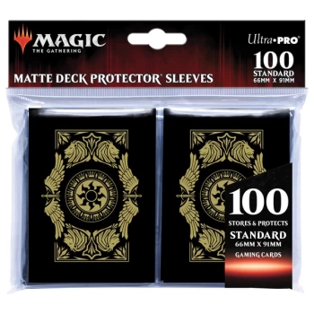 image of Ultra Pro Magic The Gathering - Standard Deck Protectors Mana Colour Plains (100 Sleeves)