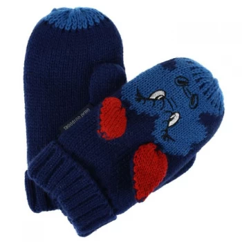Image of Regatta Animally III Mittens - Prussian