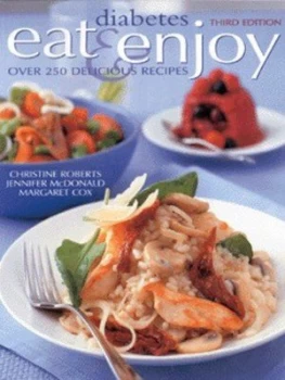 Image of Diabetes Eat and Enjoy by Christine Roberts and Jennifer Mcdonald and Margaret Cox Book
