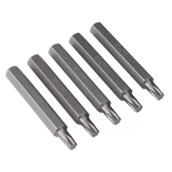 Image of Genuine SEALEY TX40L5 TRX-Star T40 Bit Long Pack of 5