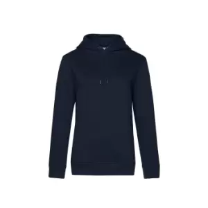 Image of B&C Womens/Ladies Queen Hoody (XS) (Navy Blue)