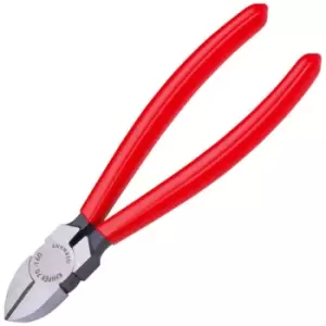 image of Knipex 70 01 140 Diagonal Cutters Plastic Coated Handles 140mm