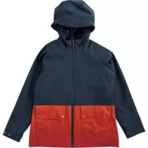 Image of Barbour Boys' Ingleton Waterproof Jacket - Navy/Orange - L (10-11 Years)