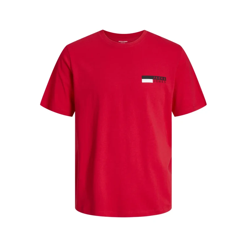 Image of jack & jones Round neck T-Shirt Jack & Jones Corp Logo Rouge Male S