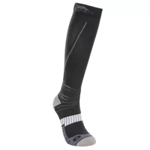 image of Trespass Unisex Contrair Multi-Sports Compression Socks (1 Pair) (4/7 UK) (Carbon)