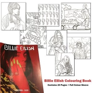 image of Billie Eilish - Billie Colouring Book