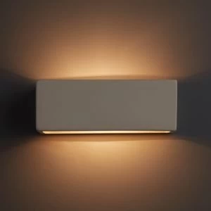 image of Melody White Single wall light