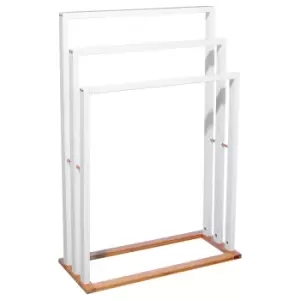 image of 5Five Natureo Towel Rack Stand White