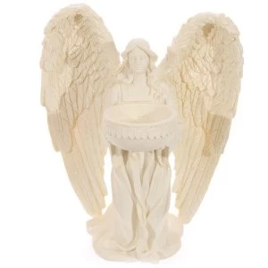 Image of Kneeling Angel Cream Tea Light Holder