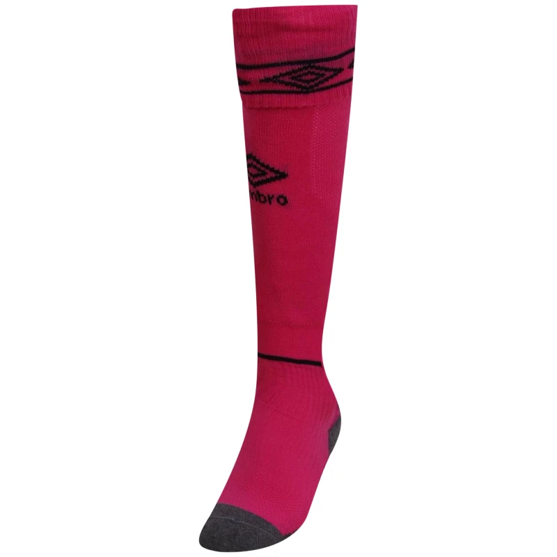 Image of Umbro Umbro Men Diamond Football Socks in Purple Size: large Purple L Male 5063107684998