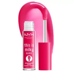 image of NYX Professional Makeup This Is Milky Gloss Vegan Lip Gloss Mixed Berry Shake