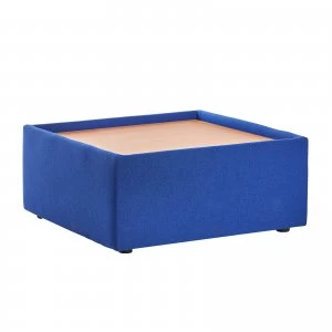 Image of Alto modular Reception Seating Wooden Table - Blue
