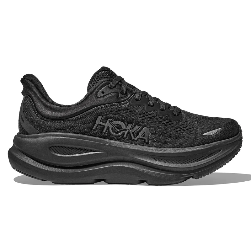 Image of HOKA Hoka Bondi 9 Mens Black / Black - Black / 7.5 / Standard