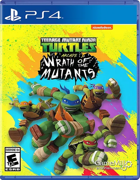 Image of Teenage Mutant Ninja Turtles Arcade Wrath of The Mutants PS4 Game