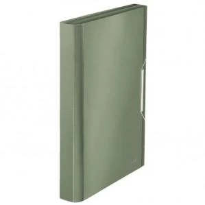 image of Leitz Style A4 Expanding File with 6 Compartments, Celadon Green -