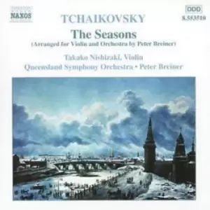 Image of Seasons The Breiner Queensland So Nishizaki by Pyotr Il'yich Tchaikovsky CD Album