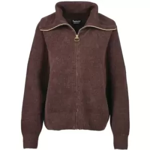 image of Barbour International Romana Knitted Jumper - Brown