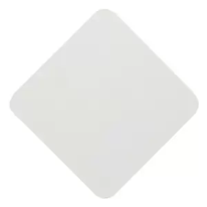 Image of Magnetic Base Wall Lamp, 12W LED 3000K 498lm, 20, 19cm Diamond Centre, Sand White, Acrylic Frosted Diffuser - Luminosa Lighting