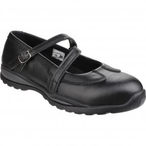 Image of Amblers Safety FS55 Womens Safety Shoe Black Size 3