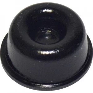 Image of Foot self adhesive circular Black x H 22.3mm x 10.1mm TOO