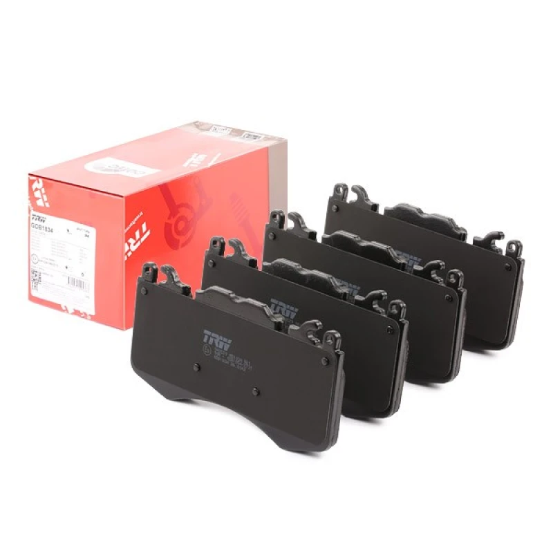 Image of TRW GDB1834 Brake pad set prepared for wear warning indicator Brake Pad Set,disc brake (402)