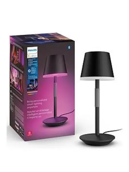 image of Philips Hue Philips Hue White and colour ambience Hue Go portable table lamp 929003128401