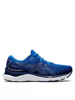 Image of Asics Gel-Cumulus 24, Blue/White, Size 10, Men