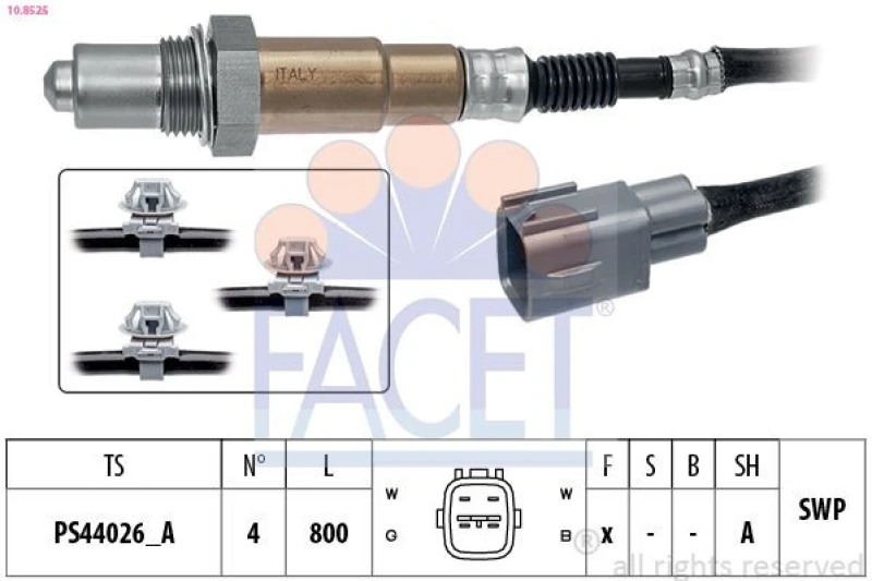 Image of FACET Lambda sensor FACET 10.8525