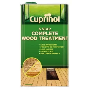 Image of Cuprinol 5 star complete Clear Treatment 5L