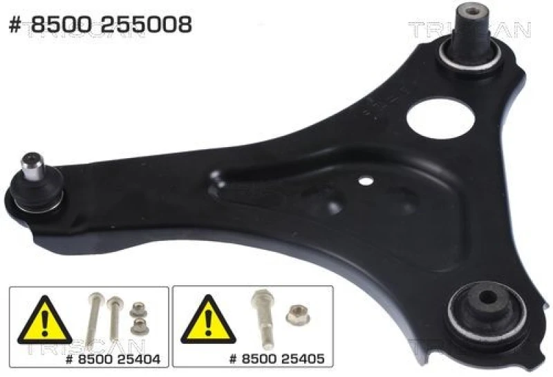 Image of TRISCAN Suspension arm TRISCAN 8500 255008