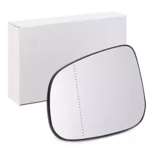 Image of TYC Wing Mirror Glass 338-0048-1 Side Mirror Glass,Mirror Glass VOLVO,V50 (545),V70 III (135),V60 (155, 157),V40 Schragheck (525, 526),C30 (533)