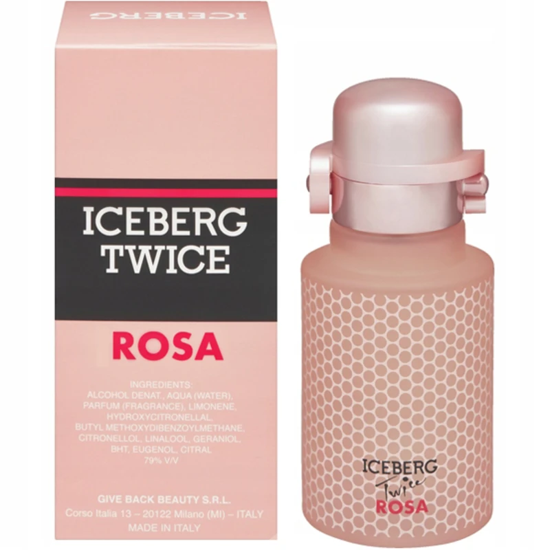 Image of Iceberg Twice Rosa Eau de Toilette For Her 75ml
