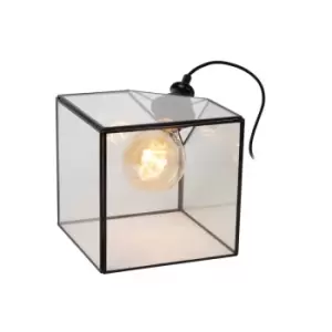 Image of Davos Modern Table Lamp - 1xE27 - Transparant