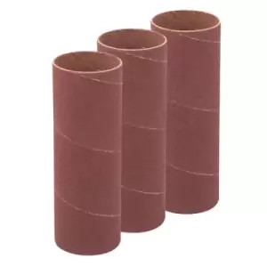 Image of Silverline 140mm Bobbin Sleeves 3pk - 38mm 60 Grit
