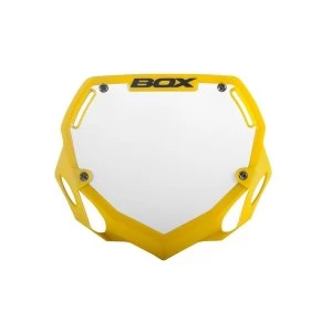 Image of Box Phase 1 Large Number Plate Yellow