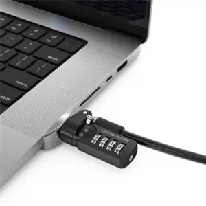 Image of Compulocks MACBOOK PRO 16-INCH M1 T-SLOT LOCK ADAPTER WITH COMBINATION CLOCK