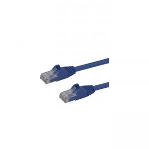 image of StarTech Blue Gigabit Snagless RJ45 UTP Cat6 Patch Cable Patch Cord 3M