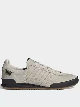 Image of adidas Originals Jeans Trainers - Off White/Gum, Off White/Gum, Size 8, Men