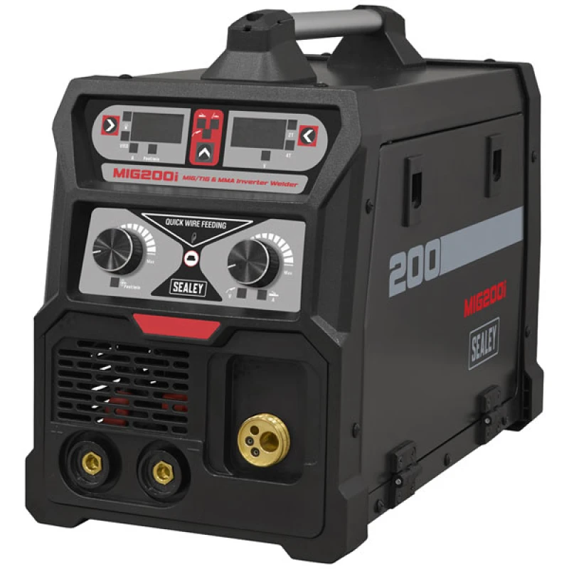Image of Sealey MIG200i 200Amp MIG / TIG / MMA Inverter Welder MIG200i Voltage: 240v