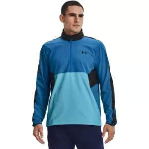 Image of Under Armour Mens Storm Windstrike HZ Cruise Blue Jackets L