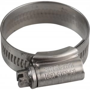 image of Jubilee Stainless Steel Hose Clip 25mm - 35mm Pack of 1